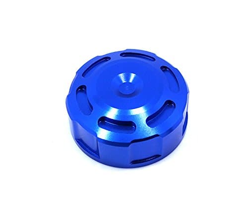 CNC Motorcycle Rear Brake master cylinder fluid Reservoir Cover Cap Modification For Yamaha MT-07/FZ-07 MT-09/FZ-09 YZF R1 R6 Blue