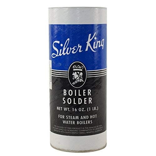 Silver KingSKBS 16 OZ (1 LB) BOILER SOLDER For Steam And Hot Water Boilers