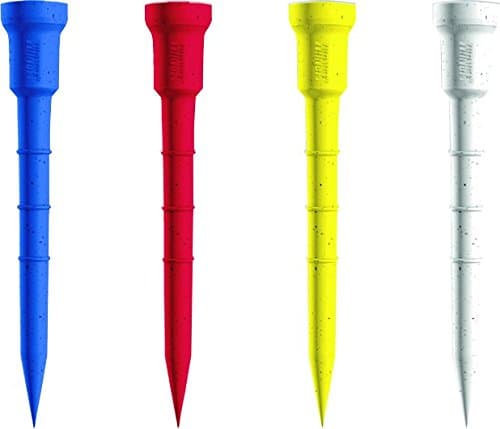 Longridge Golf Zubehör Lignum 62 mm Tees 16 PK, Mehrfarben