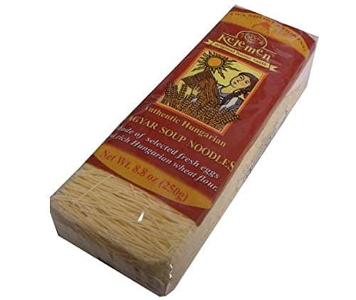 Fine Pure Egg Noodles Magyar (Kelemen) 8.8oz (250g)
