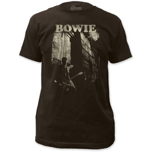 Impact Merchandising Men's David Bowie Guitar T-Shirt