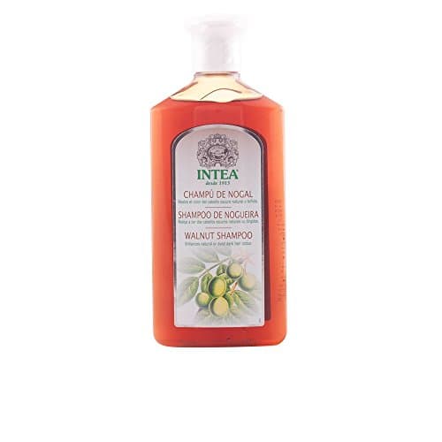 Premium Brunette Shampoo with Natural Walnut Extract - Highlights Your Brown Colour, Adds Shine, Softens & Detangles (250ml) by Intea