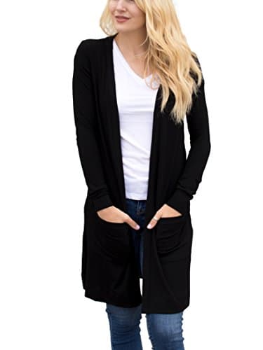Women’s Soft Long Sleeve Pocket Cardigan