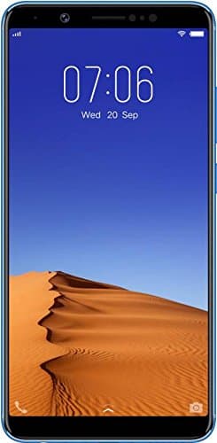 (Renewed) Vivo V7+ 1716 (Energetic Blue, 4GB RAM, 64GB Storage)