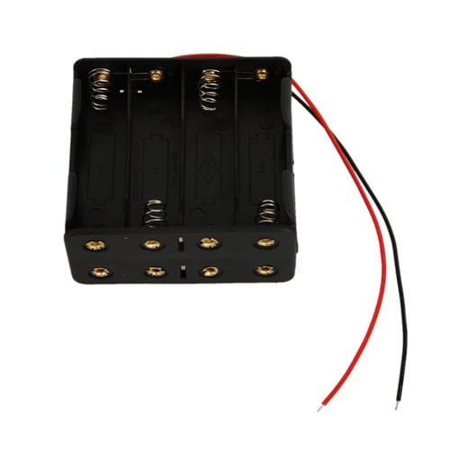 JUYO VONSAN 8 AA Cells Battery (12v) Clip Holder Box Case 2pcs/lot