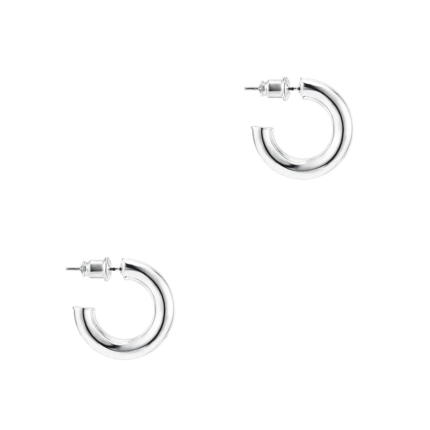 14K Gold Hoop Earrings for Women – Lightweight Gold Colored Hoops Earrings for Women – Trendy Fashion Accessory