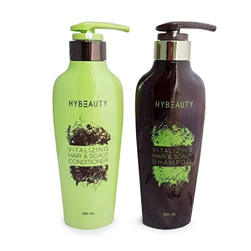 Hybeauty Vitalizing Hair & Scalp Treatment Shampoo and Conditioner 300 ml. (1 set)