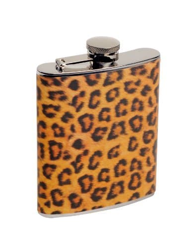 Wild Eye Designs Stainless Steel Flask Leopard