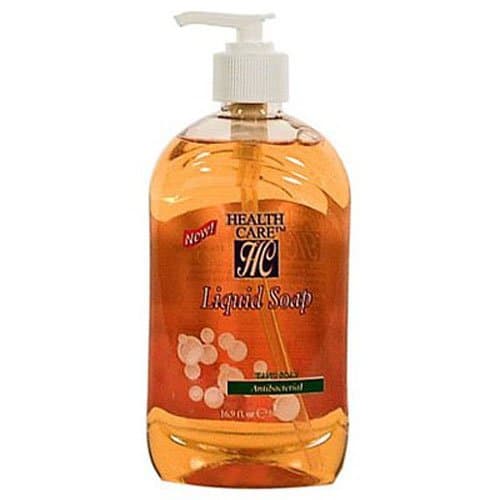 GREAT LAKES WHOLESALE GLW Tricare 15 Ounce Regular Antibacterial Liquid Soap 15 oz. Orange