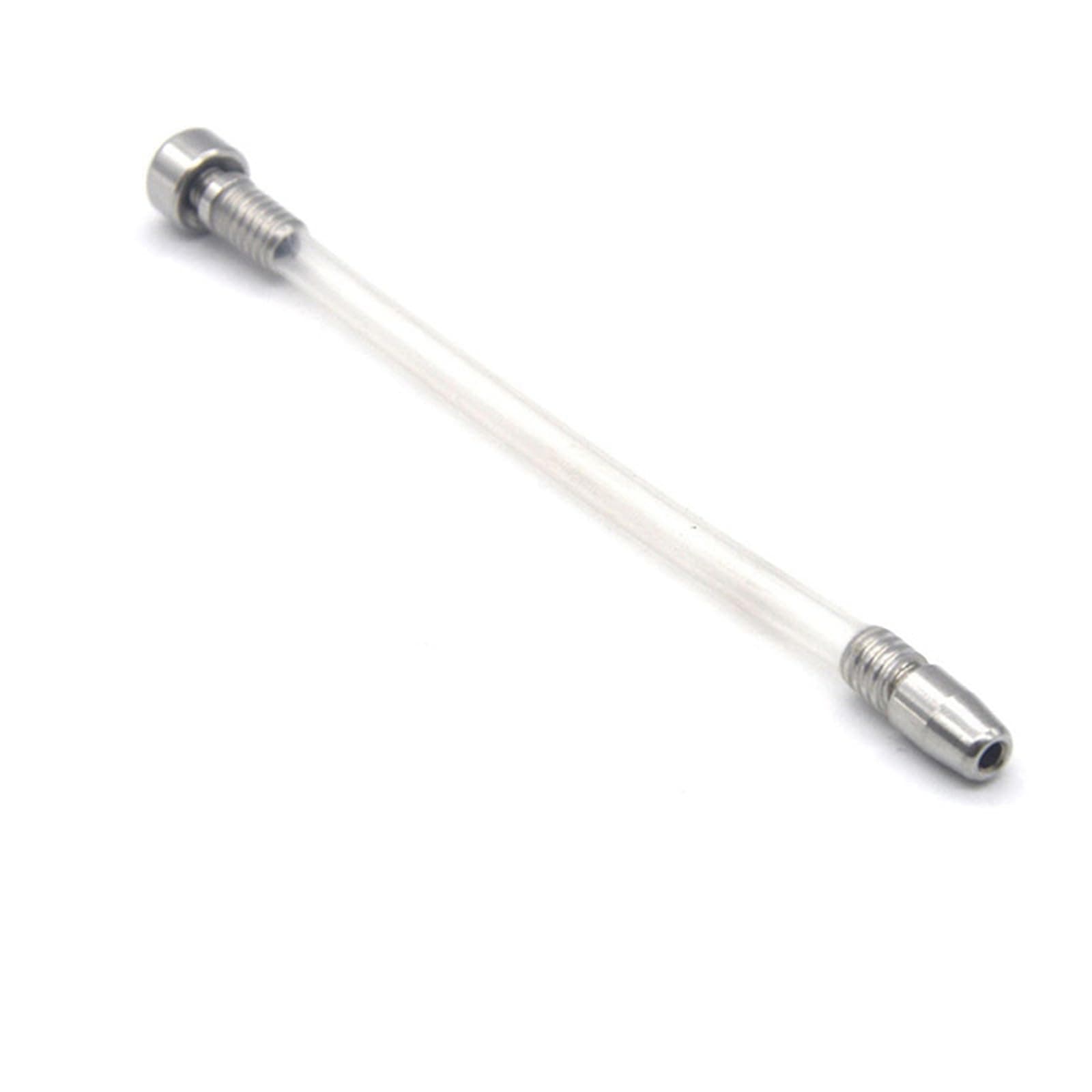 Metal Chastity Lock Silicone Hollow Urethral Catheter Metal CB Lock Accessories Adult Products Penis Lock Accessories Urethral Plug