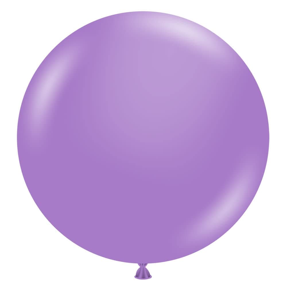 Tuftex Lavender Party Latex Balloons, 24", (24025)