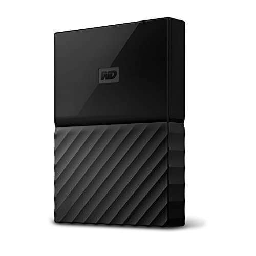 Western Digital 1TB Black USB 3.0 My Passport Portable External Hard Drive (WDBYNN0010BBK-WESN) (Renewed)
