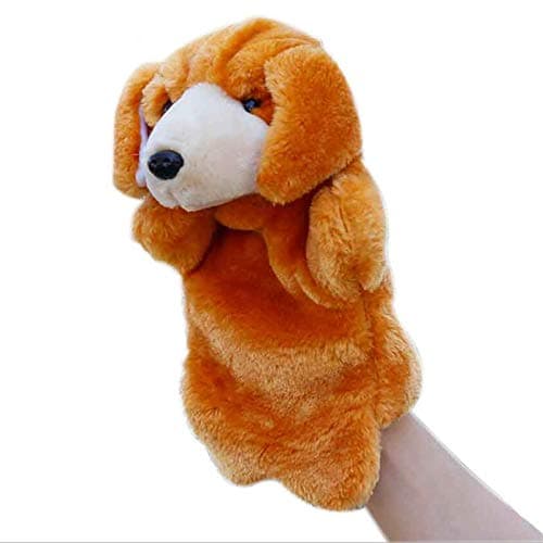 Dog Hand Puppets Puppy Plush Animal Toys for Imaginative Pretend Play Stocking Storytelling