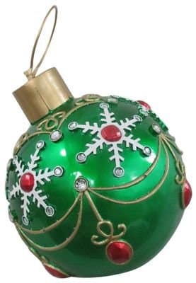 LTD 17094XT 17" Green FO LED Ornament