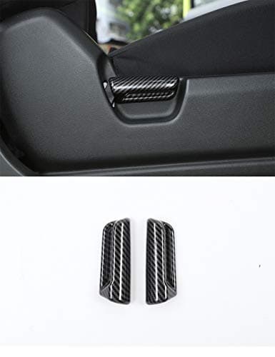 Jimny ABS Car Seat Adjustment Handle Cover, Interior Seat Adjust Handle Decorative Cover for Suzuki Jimny 2019-2020