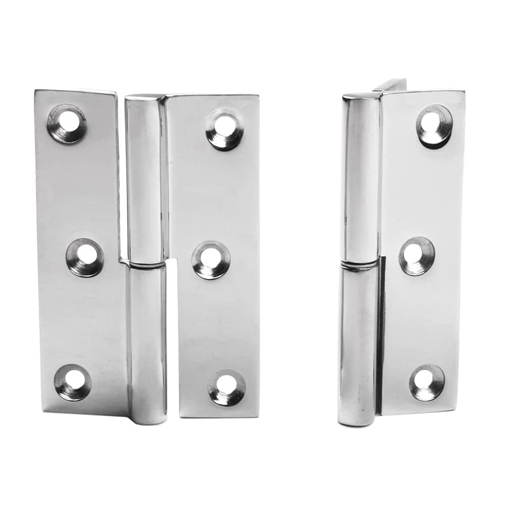 Lift Off Hinge Boat Hatch Cabinet Door Lift-Off/Take-Apart Hinge Hardware Stainless Steel Left