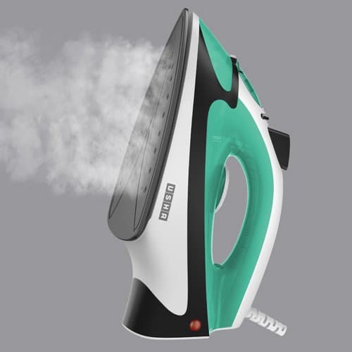 Usha Steam Iron (3515) 1500-Watt with Overheating Protection (Pacific Green)