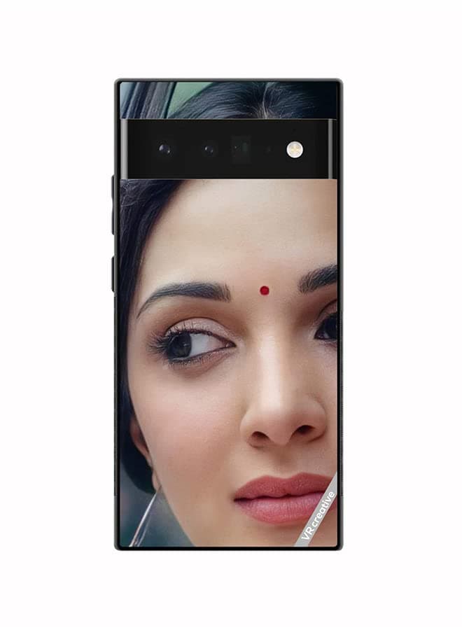 VR Creative Protective Case Cover For Google Pixel 6A Bollywood Actress Kiara Advani Design Multicolour