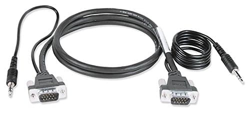 Extron MVGA-A M-M/25 Male to Male 15-pin HD Micro HR with Audio Cables