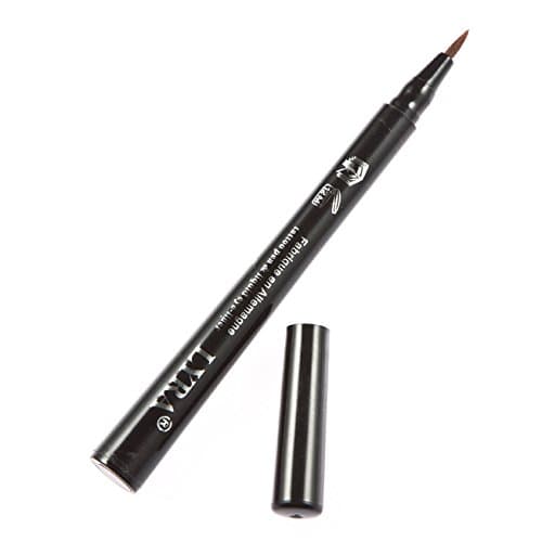 Boerma 12Pcs Black Waterproof Eyeliner Pen Tattoo Eyebrow Pencil with Case