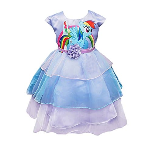 Sidney Little Girl's My Little Pony Cake Birthday Party Dress