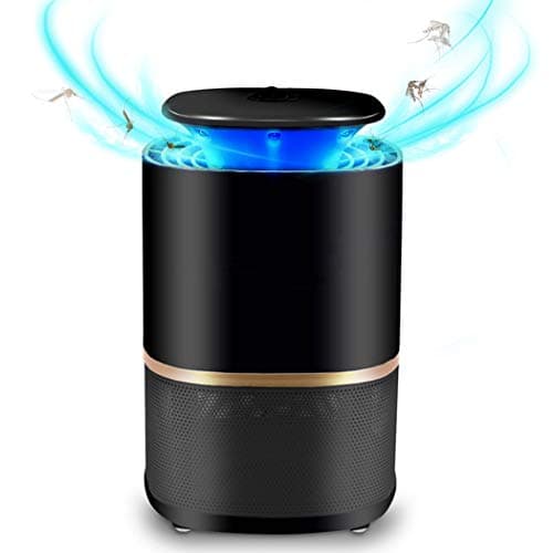 Mosquito Killer Bug Zapper Flying Insects Killer Indoor Outdoor,Electronic Mosquito Trap Lamp Non-Toxic Chemical-Free Pets and Humans Eco Friendly Mosquito Trap with UV Light Suction Fan