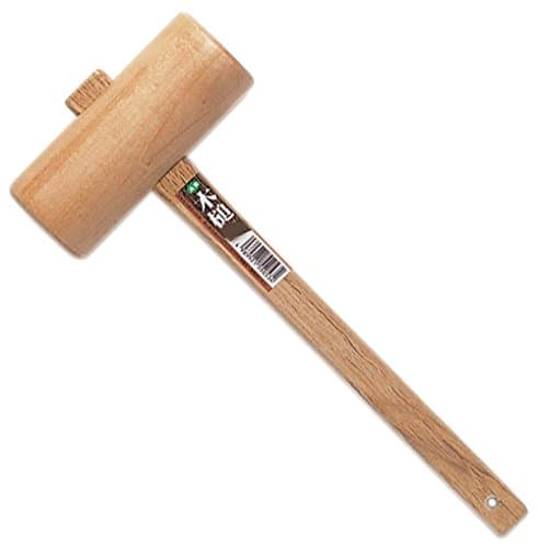 Japanese Carpenter Wood Hammer Mallet Kiduchi 30mm 11.8inch Material : Oak wood 232001