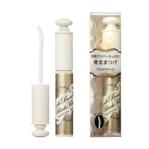 Majolica MajorcaShiseido Lash Bone Black Fiber in Eyelash Mascara Base