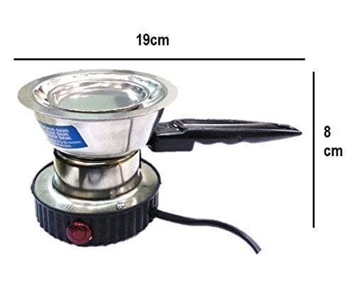 T4G Electric Dhoop Dani Steel Kapoor Dani Camphor Incense Burner