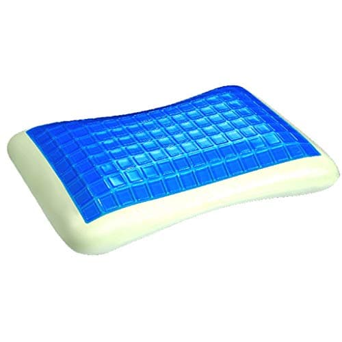 Cool Clima Gel Ergonomic- Luxury Neck Pillow- Gel & Memory Foam- Pillows for Sleeping- Luxury Case