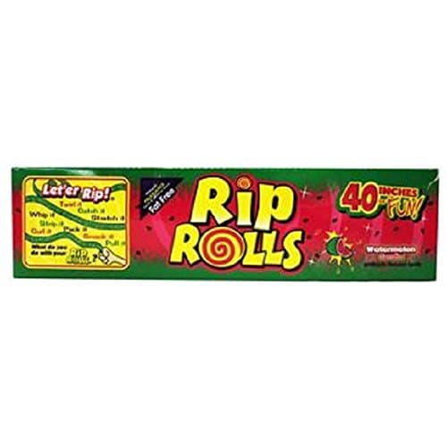 RIP ROLLS WATERMELON 1.4-oz Each ( 24 in a Pack )