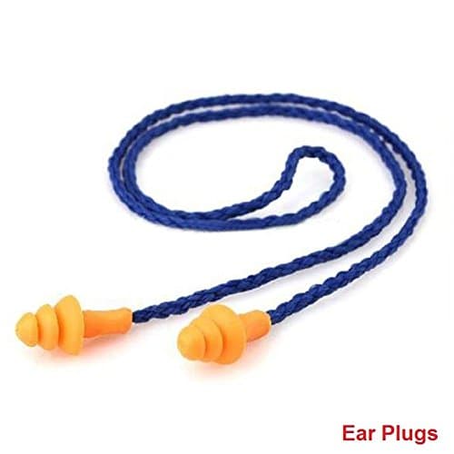 5 Pairs of Ear Plugs with String, Earplugs for Sleeping Sleep Snoring Reusable High Noise Quies Foam Silicone, Ear Plugs Noise Cancelling Snoring Sleep for Children Kids Adult Reuseable