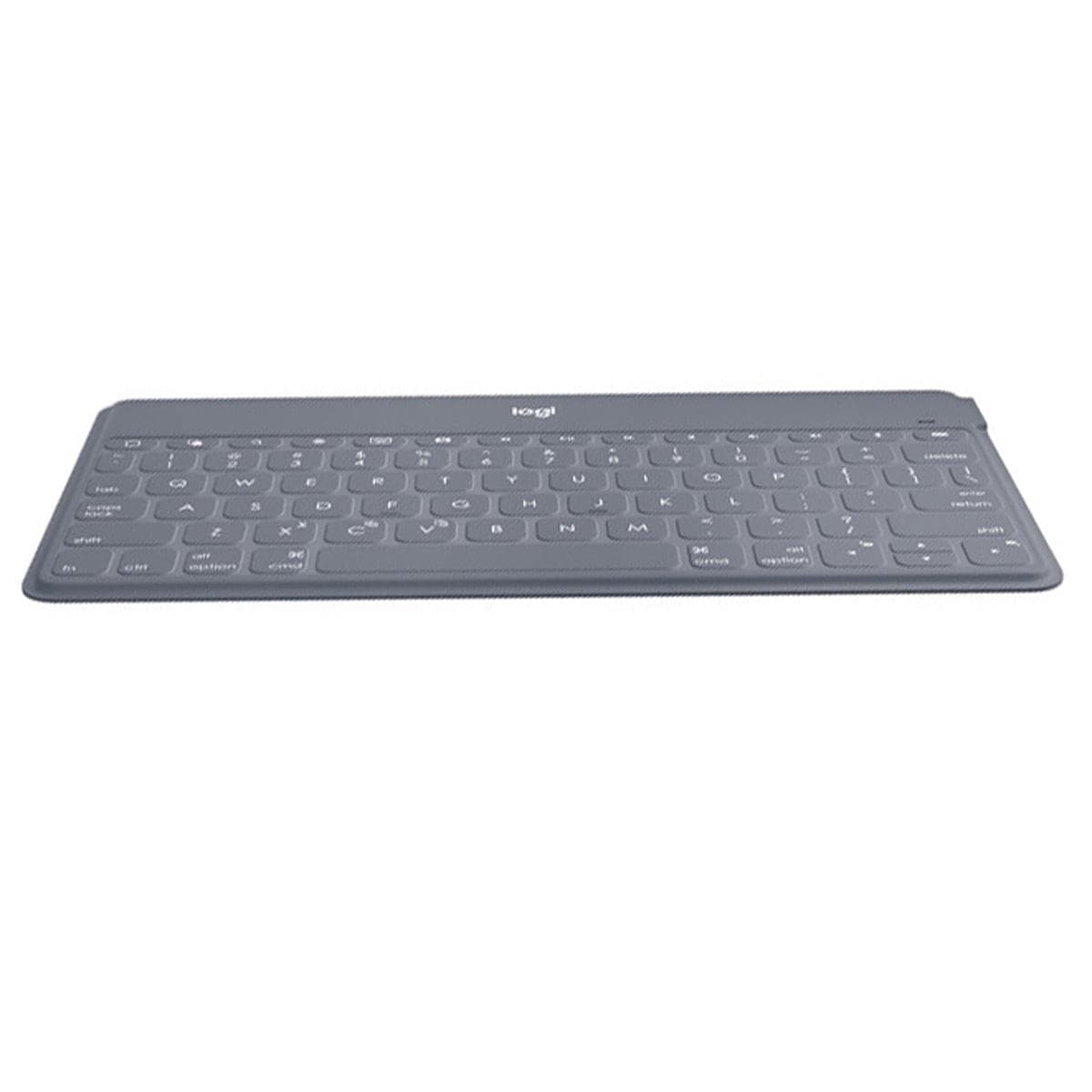 Logitech Keys-To-Go Wireless Bluetooth Keyboard For iPhone, iPad, Smartphone, Tablet, Windows, Apple TV, Ultra-Thin, Ultra-Light, Short-Cut Keys, QWERTY- Black