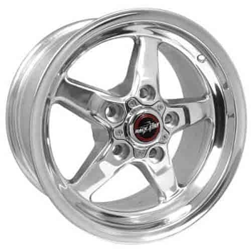 92 Drag Star 15x8.00 5x4.50bc 5.25bs Direct Drill Polished Wheel (92-580150DP)