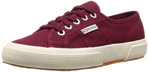 Superga Unisex 2750 Cotu Dark Bordeaux Classic Sneaker - 38 M EU / 7 B(M) US