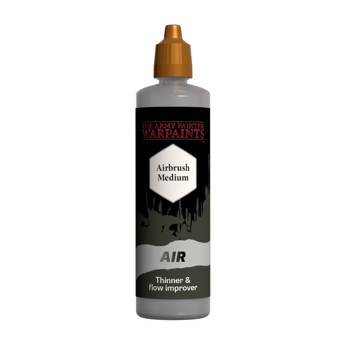 Airbrush Medium, 100ml Dropper Bottle Acrylic Paint Thinner, Flow Improver, for Airbrushing and Painting Wargaming Miniatures, Perfect for Tabletop Boardgames