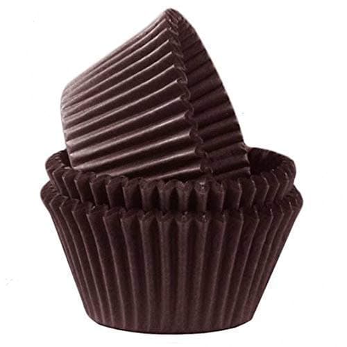 Standard Size Brown Cupcake Paper/Baking Cup/Cup Liners Brown Cupcake Liner(50mmx30mm) Pack of 100 Pcs
