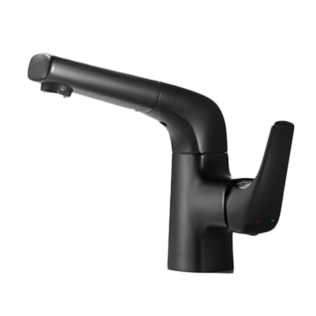 PaRfco Kitchen Fixtures Faucet Balcony Sink Accessories Bathroom Pull-in Sink Faucet Essentials Hot and Cold Alternate Design