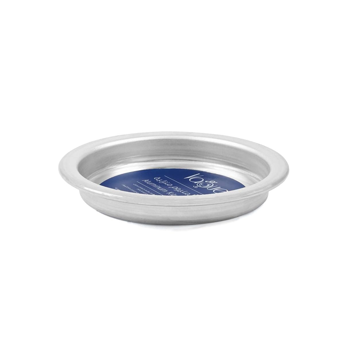 Vague Aluminum Kunafa Tray, Silver, 16 cm x 1.3 mm Size, AL-114