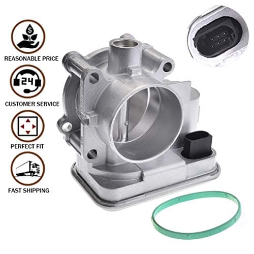 MUSCOLOTECH 04891735AC Original Fuel Injection Electronic Throttle Body Assembly For Dodge Avenger 2008-14/Journey 2009-17/Caliber 2007-12/Patriot 2007-17/Chrysler 200 11-14/Sebring 07-10 2.0L 2.4L