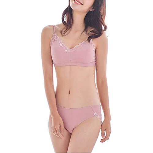 DokiDiki Women's underwear Bra Set cotton Pregnant & Nursing mother Briefs Bras Sets
