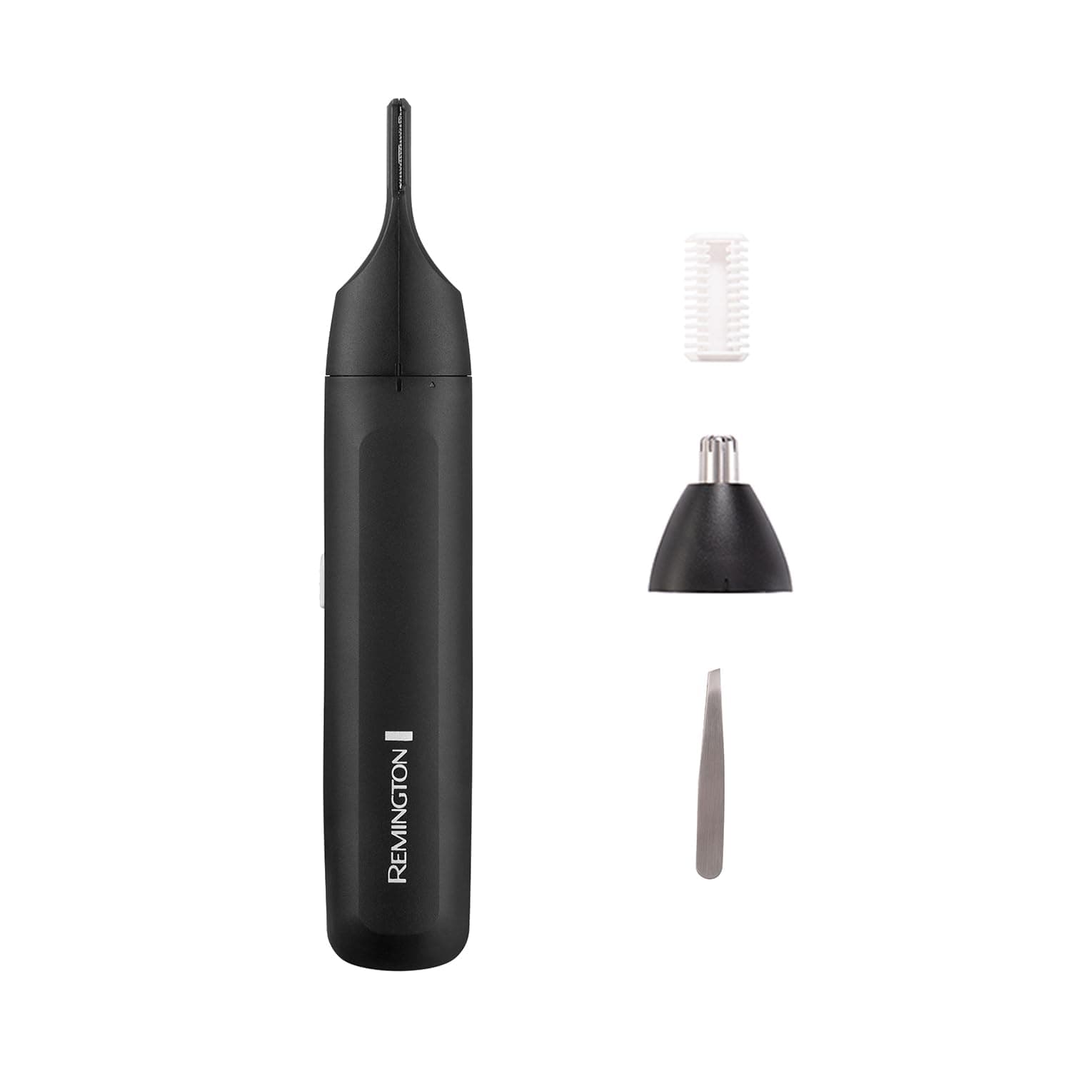 Remington Trim and Fit Facial Detail Kit - Ear, Eyebrow and Nose Hair Trimmer with Tweezers and Eyebrow Comb, NE8000
