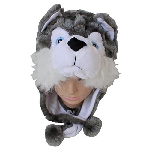 LightYear Furry Fluffy Animal Husky Boys Girls Kids Cosplay Party Winter Hat Cap