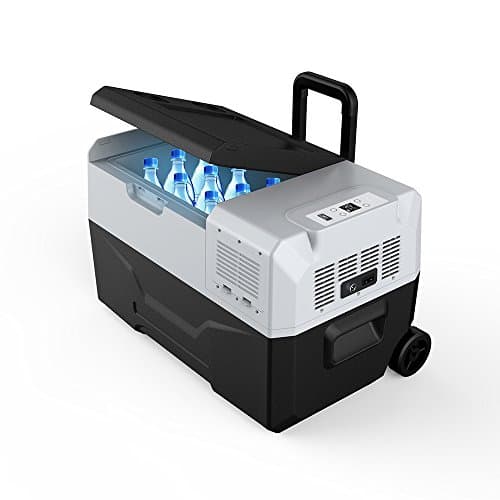 ACOPOWER R30A Portable Solar Fridge Freezer for Car and Outdoor, -4¡ãF True Freezing (32 Quarts)