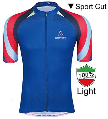 CEROTIPOLAR Custom Apparel Service Men's Cool Summer Cycling Jersey, Bike Jersey UPF50+
