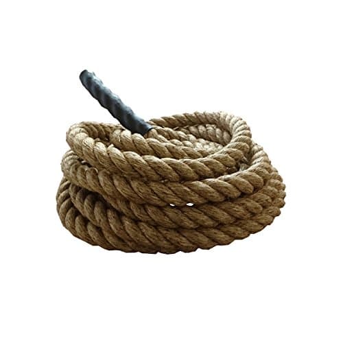 Fitrope – Exercise Battle Rope – 32mm Natural Training Rope – 20m