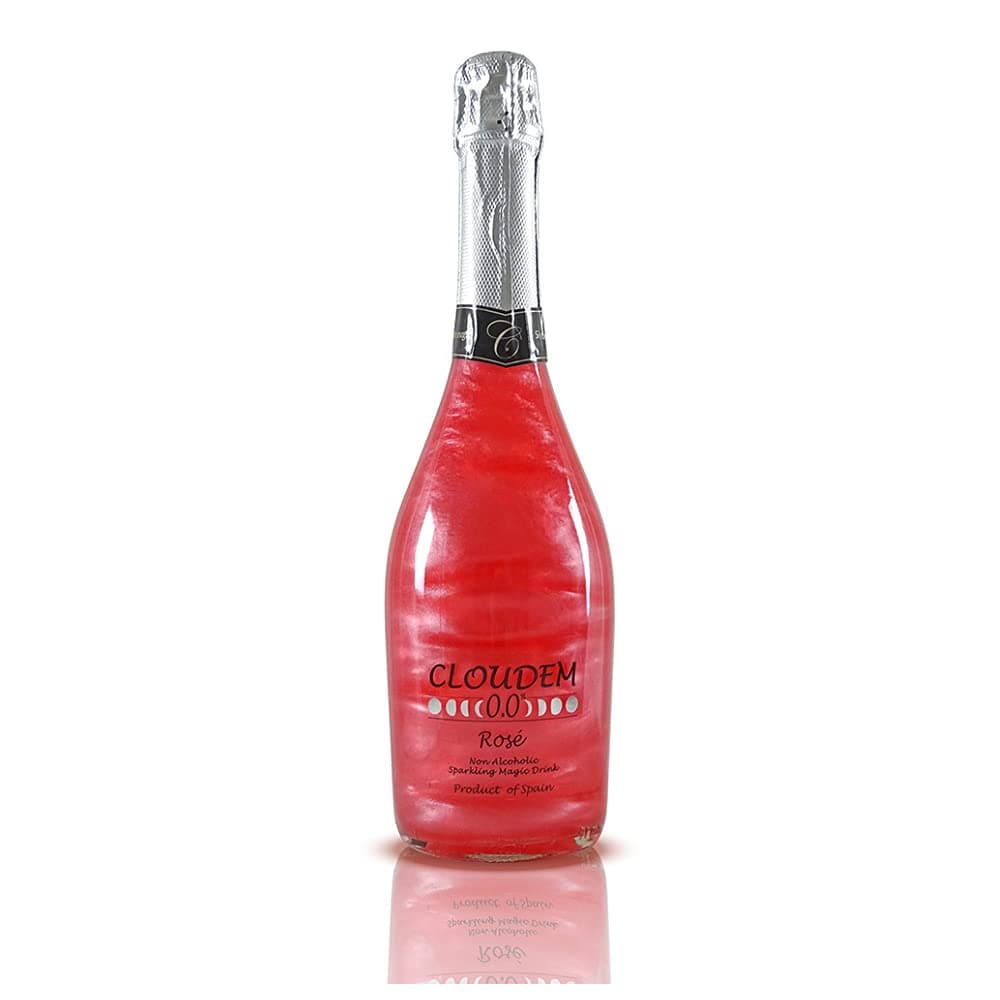 Cloudem Rose 0.0 Non Alcoholic Sparkling Magical Drink, 750ml, Imported from Spain