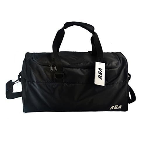 Large Luggage Bag Tote Duffel Bag for Men and Women Portable Sport Gym Bag with Shoes Pouch Black