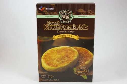 Sweet Korean Pancake Mix Green Tea Flavor