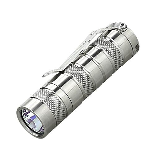 EagleTac D25C Clicky Ti CREE Cool White XM-L U2 LED Flashlight